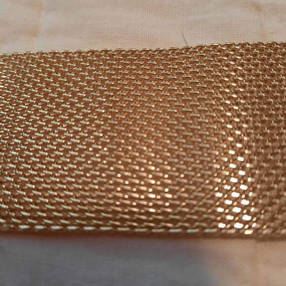 Vintage gold mesh belt - Picture 3 of 5